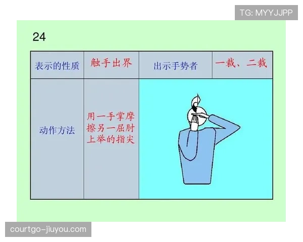裁判手势在判罚沟通中的含义与执行要点